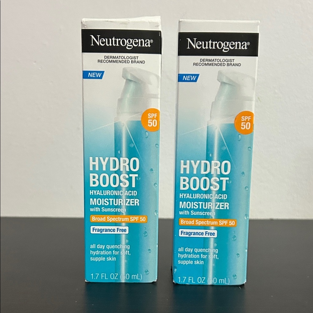 Neutrogena Hydro Boost Hyaluronic Acid Moisturizer with Sunscreen SPF 50